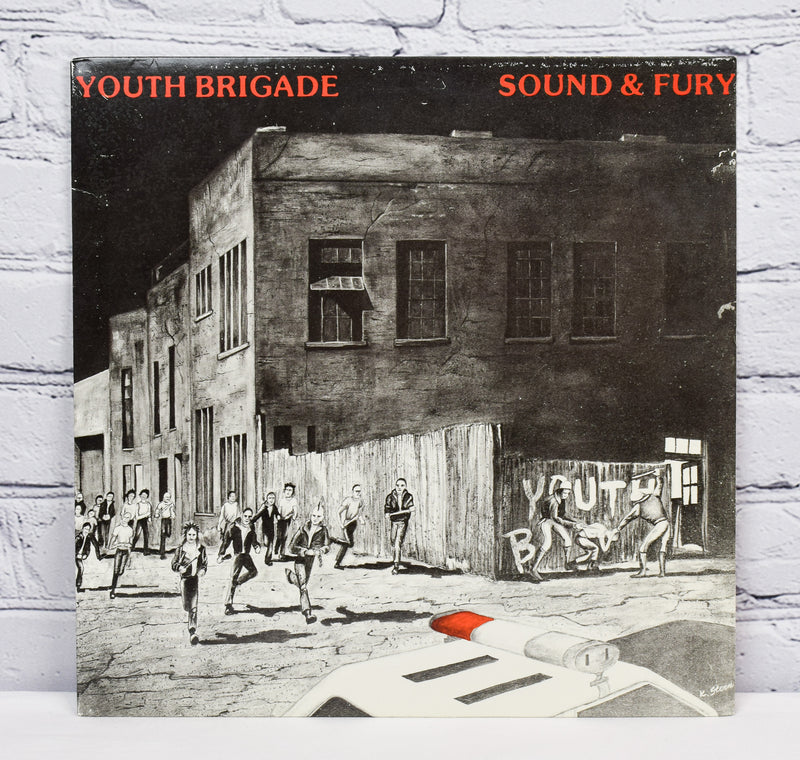 1983 Better Youth Records - Youth Brigade "Sound & Fury" - 12" 33-1/3 RPM LP Record