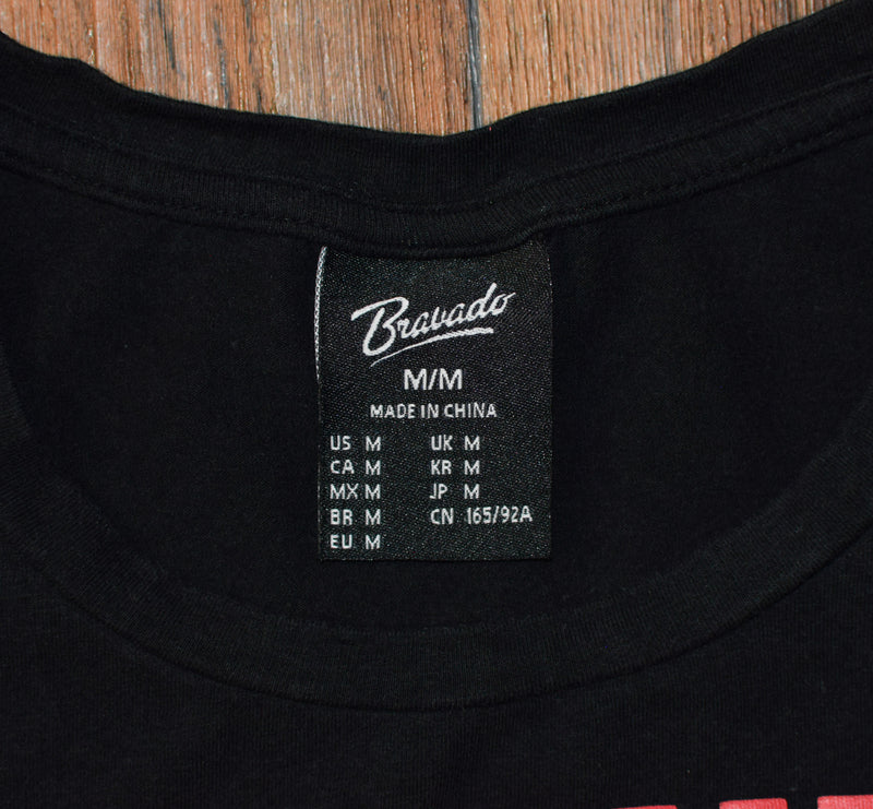 Black RAMONES Crop Top T-Shirt - M