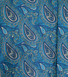 New w/ Tags RELCO LONDON Blue Paisley Button Down Shirt