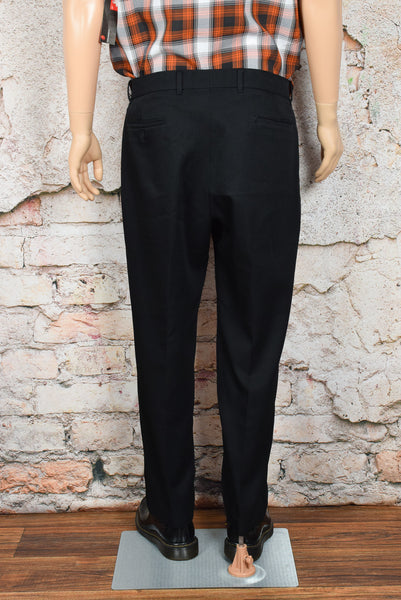 パンツ 00s archive normcore Black wide slacks CP00002-BLK_3_1115x.
