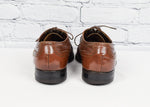 Vintage Brown FLORSHEIM IMPERIAL Wingtip Brogue Oxford Dress Shoes - 9 D