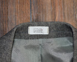Vintage 70's Grey Tweed BRAD WHITNEY Western Suit Jacket w/ Elbow Patches - 42R