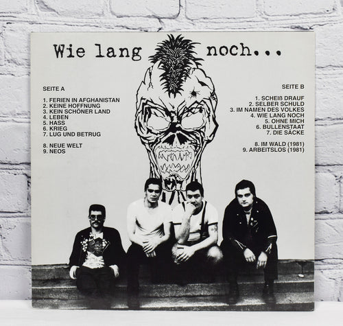 1999 Tough Independent Productions - Stosstrupp "Wie Lange Noch..." - 12" LP Record