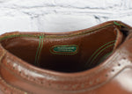 Vintage Brown FLORSHEIM IMPERIAL Wingtip Brogue Oxford Dress Shoes - 9 D