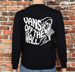 Black VANS "Grim Reaper" Pullover Sweatshirt - S