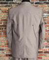 Rare - Vintage 70s Greyish Brown CIRCLE S Western 2pc. Suit w/ Arrow Detailing
