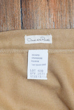 Vintage 2000s Brown OSCAR DE LA RENTA Front Button Midi Skirt - 13/14