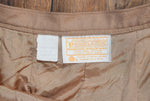 Vintage 80s Light Brown PENDLETON Virgin Wool Midi Skirt - 10