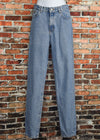 Vintage 90's Light Wash CALVIN KLEIN High Waisted Jeans - 8 (Have Been Altered)