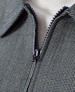 Vintage 90's Black & Grey PENDLETON Wool Zip Up Jacket - 12