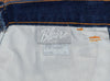 Vintage Dark Blue BLAIR High Waisted Elastic Back Straight Jeans - 14