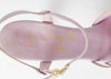 Vintage Light Purple AMALFI by RANGONI "Futa" Open-Toe Heels