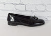 Vintage Black JOHNSTON & MURPHY Tassel Loafer Dress Shoes - 9-1/2 M