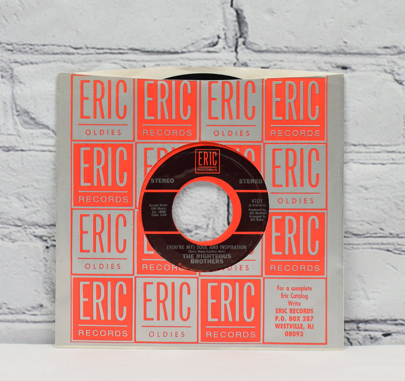Eric Records - The Righteous Brothers "You've Lost That Loving' Feelin" / (You're My) Soul and Inspiration - 45 RPM 7" Record