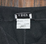 Vintage 90s Grey Plaid A. BYER Wide Leg Dress Pants - 5