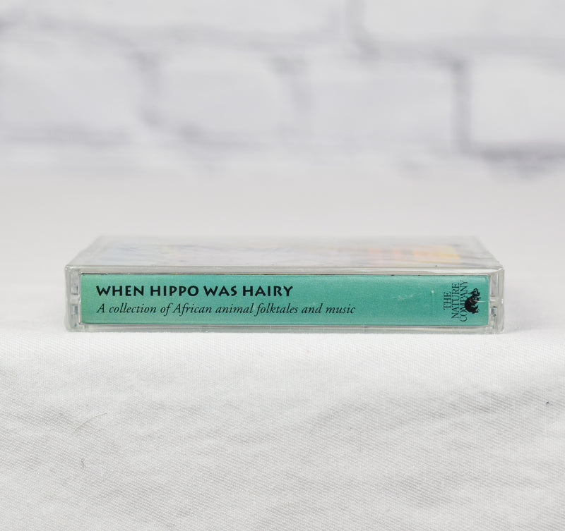 NEW/SEALED - 1992 Nature Company - When Hippo Was Hairy: A Collection of African Animal Folktales and Music - Cassette Tape
