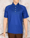 *New w/ Tags* Vintage ARROW TOURNAMENT Blue Short Sleeve Polo - LG