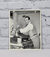 Vintage 1947 Original Ricardo Montalban Pouring Soda Photo - 10" X 8"