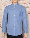 Blue Gingham BEN SHERMAN Long Sleeve Button Down Shirt - L