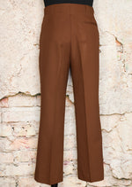 Vintage 70s Brown JCPENNEY Polyester Dress Pants - 36L