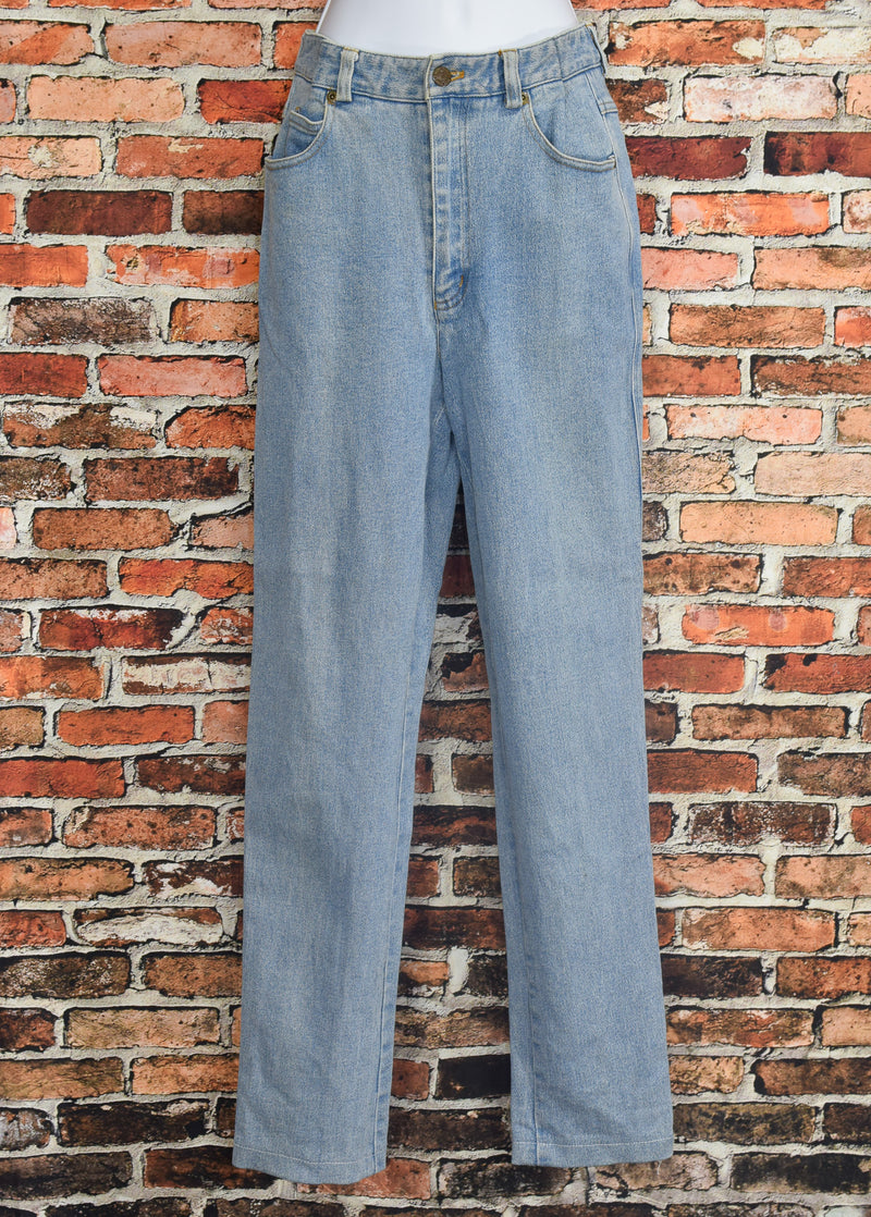 Vintage Blue Light Wash DKNY Jeans High Waisted Jeans - 8