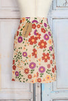 New w/ Tags MODCLOTH X PRINCESS HIGHWAY Cream Floral Mini Skirt