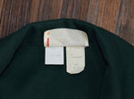 Vintage 70s Green SIDE KICKS 2Pc. Polyester Studded Western Pant Shirt Set - 9/10