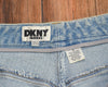 Vintage Blue Light Wash DKNY Jeans High Waisted Jeans - 8