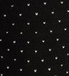 Black/White Hearts NECESSARY OBJECTS Acrylic Knit Dress - L