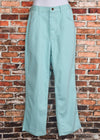 Vintage 80's Teal LADY MAVERIC Elastic High Waisted Jeans - 14