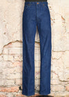 Vintage 70s Blue WRANGLER Denim Western Jeans 13MWZ - 35 X 38