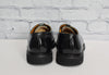 Vintage Black UNBRANDED "Nail Less Heel Seat" Leather Oxford Steel Toed Shoes - 8