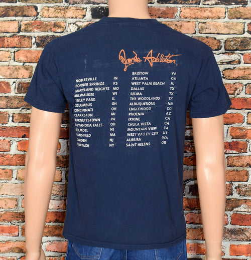 Dark Blue JANE'S ADDICTION Tour Band Frame T-Shirt - M