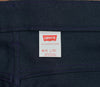 Deadstock - Vintage Dark Blue LEVI'S 517 Boot Cut Tex Twill Pants - 36 X 30