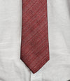 Vintage Jonathan David Solid Red Skinny Polyester Necktie