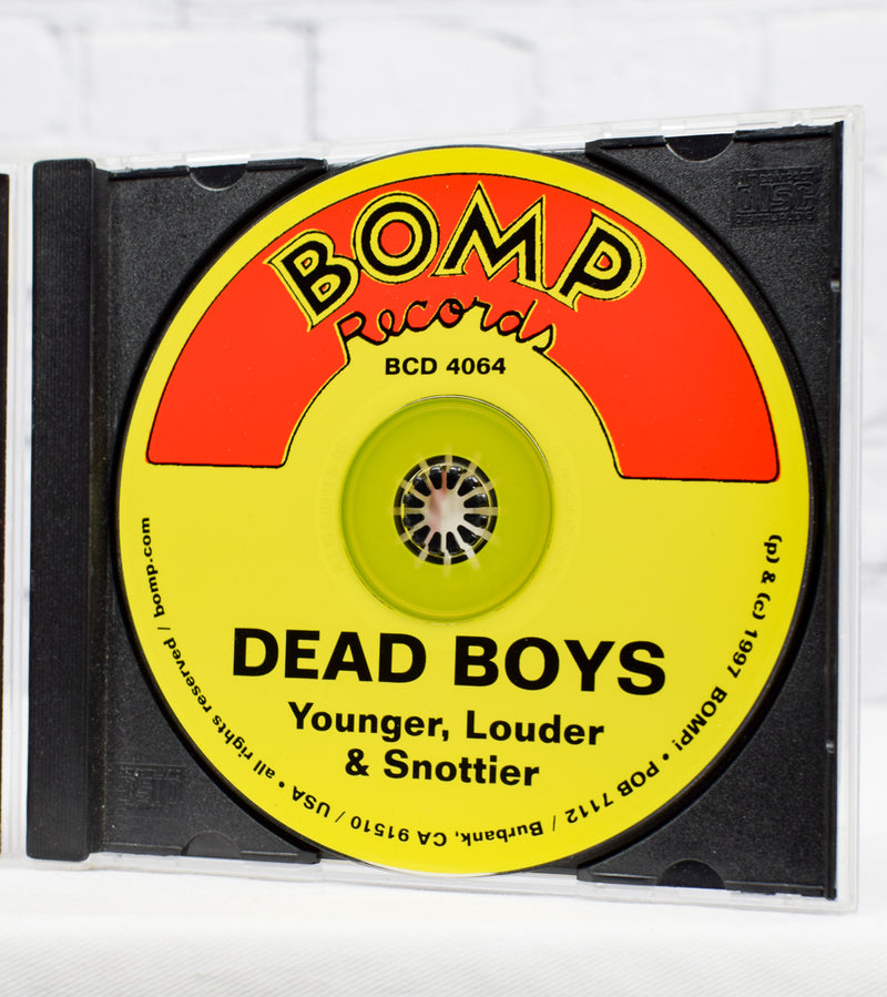 ﻿1997 Bomp Records - Dead Boys - "Younger, Louder & Snottier" CD