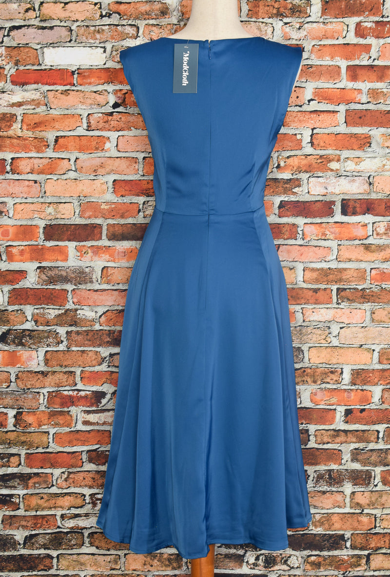 New w/ Tags MODCLOTH Your Luxe-y Day Satin Midi Dress