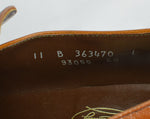 Vintage Light Brown 70s The FLORSHEIM SHOE "Imperial Quality" Horse Bit Tassel Loafers - 11 B