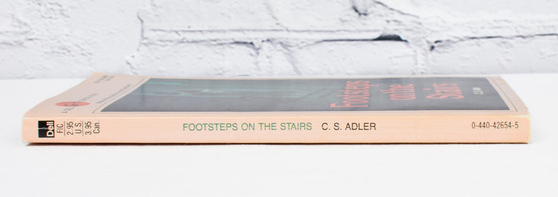 1984 Edition - FOOTSTEPS ON THE STAIRS - C.S. Adler - Paperback Book