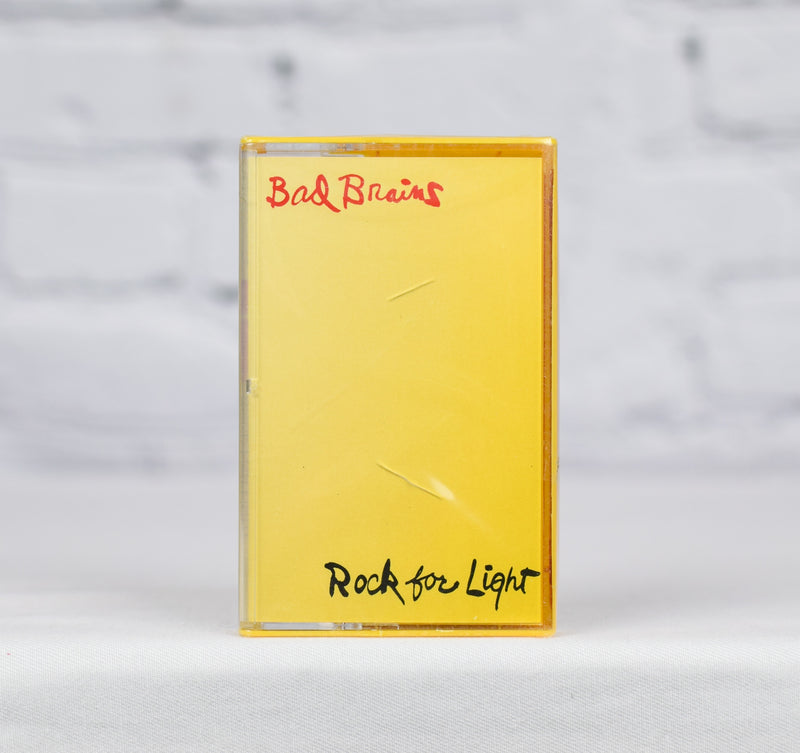 NEW/SEALED Bad Brains Records - 2021 Bad Brains "Rock for Light" Reissue Cassette Tape
