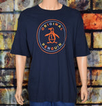 Dark Blue ORIGINAL PENGUIN Short Sleeve T-Shirt - 3XL