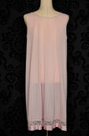 Vintage 70s/80s Light Pink VANITY FAIR Sleeveless Nightgown - M