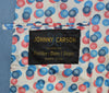 Vintage Blue JOHNNY CARSON Single Stitch Tuxedo Style Blazer - 30