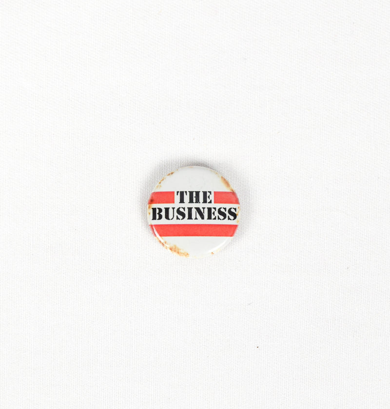 The Business Oi Punk Band 1" Pin