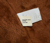 Vintage 70s Tan Suede & Brown Faux Fur TOWNCRAFT JCPENNY Lined Snap Button Coat - M