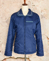 Vintage 90s Dark Blue 10 speed Nylon Coat Jacket - M