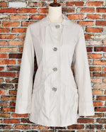 Cream Colored ESPRIT Trench Raincoat - XL