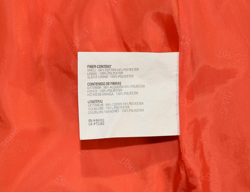 Cream Colored ESPRIT Trench Raincoat - XL