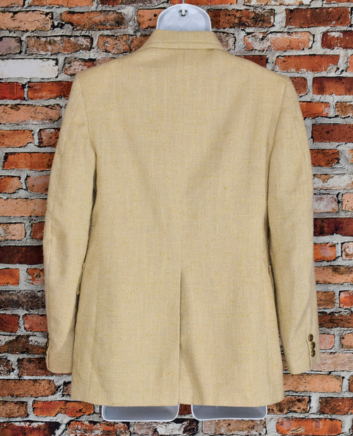Vintage 60s/70s Tan Tweed SAMPECK Summer Blazer