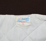 Rare - Vintage 90s Brown NORTHWIND SPORTS APPAREL Snap Button Nylon Jacket - XL